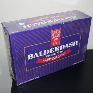 new sealed 1984 vintage BALDERDASH The Hilarious Bluffing Game #60240